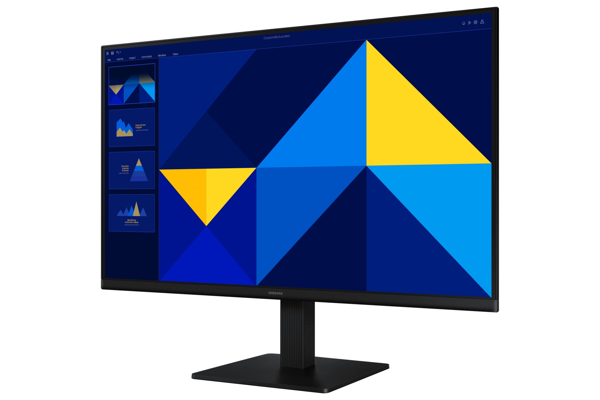Samsung S30GD computer monitor 68.6 cm (27") 1920 x 1080 pixels Full HD LCD Black (LS27D300GAUXEN)