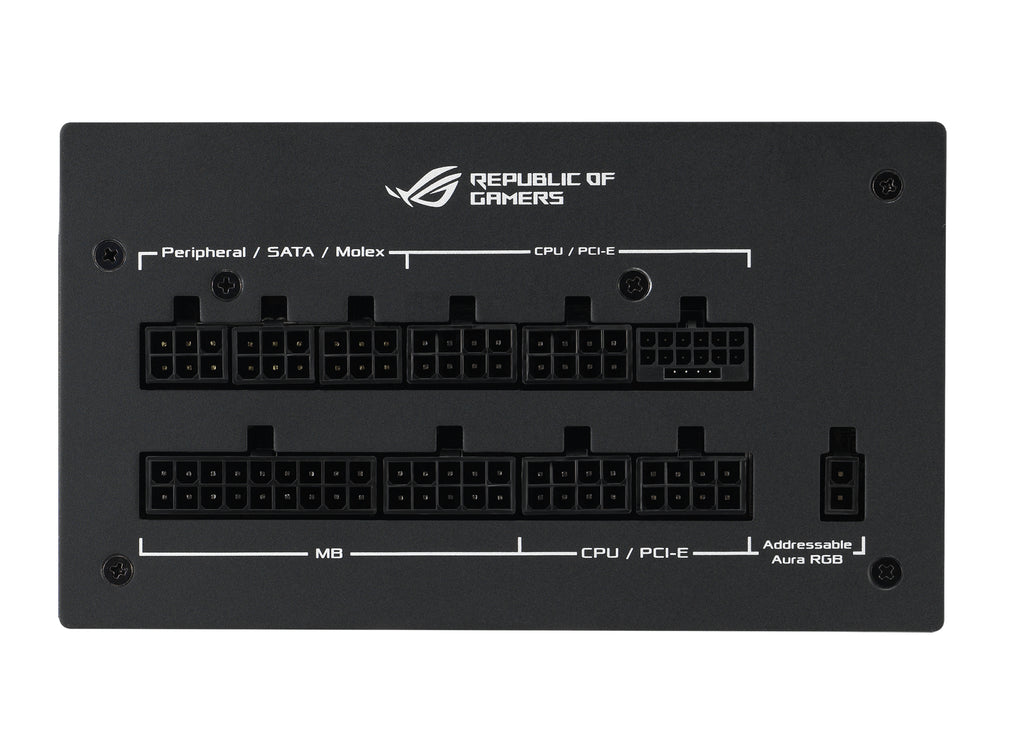 ASUS ROG Strix 1000W Gold Aura Edition power supply unit 20+4 pin ATX ATX Black (90YE00P1-B0NA00)