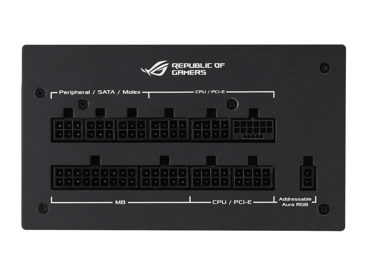 ASUS ROG Strix 1000W Gold Aura Edition power supply unit 20+4 pin ATX ATX Black (90YE00P1-B0NA00)
