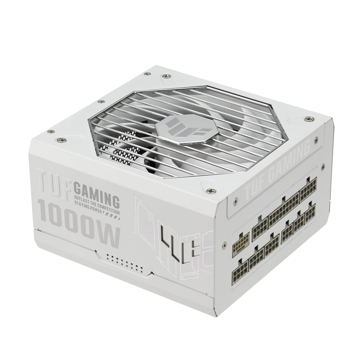 ASUS TUF Gaming 1000W Gold White Edition power supply unit 20+4 pin ATX ATX (90YE00S5-B0NA00)