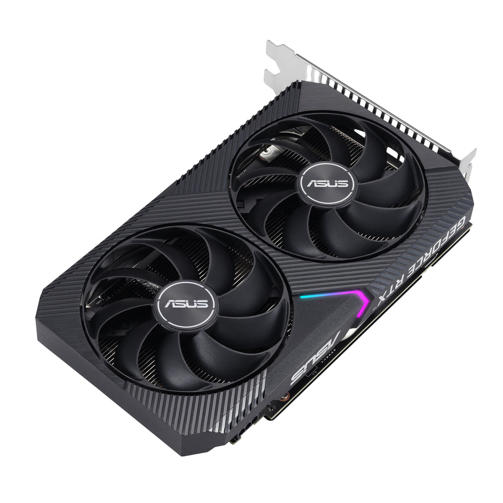 ASUS Dual -RTX3050-O8G-V2 NVIDIA GeForce RTX 3050 8 GB GDDR6 (90YV0GH6-M0NA00)