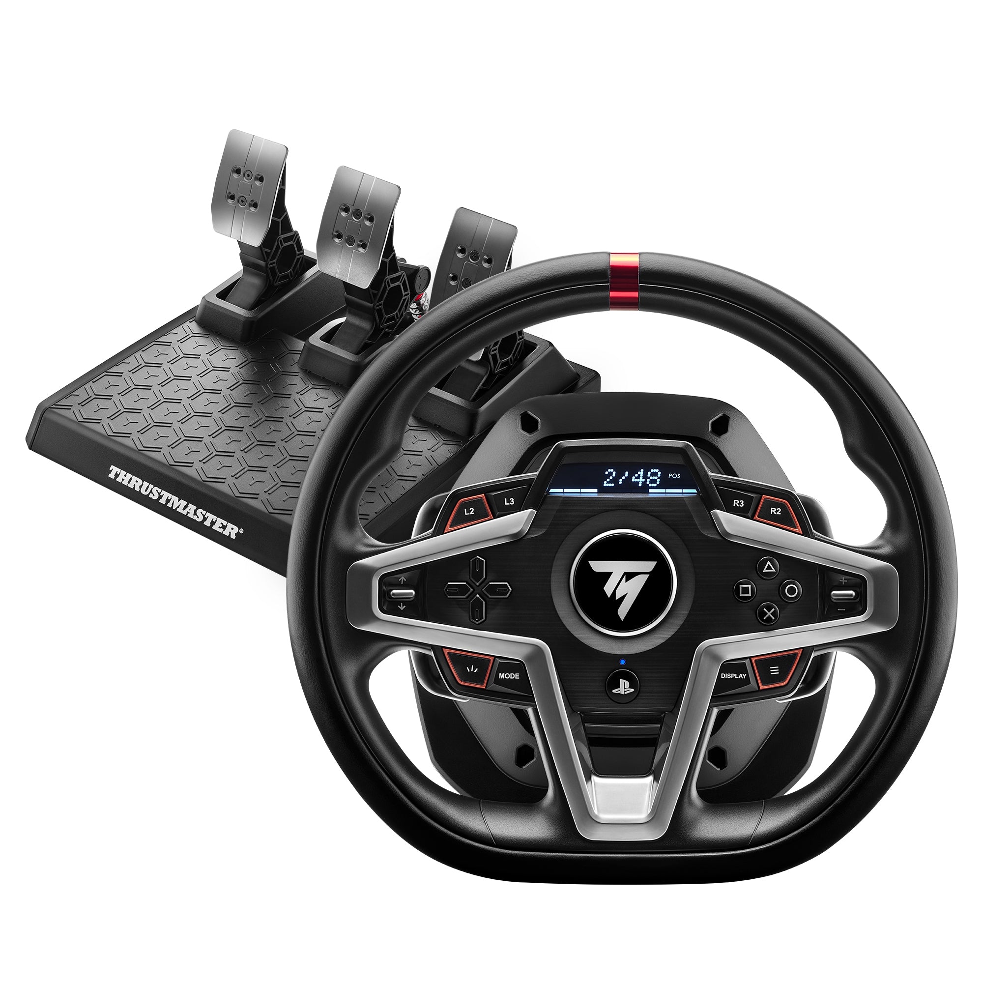 Thrustmaster T248 Black USB Steering wheel + Pedals PC, PlayStation 4, PlayStation 5 (4160783)