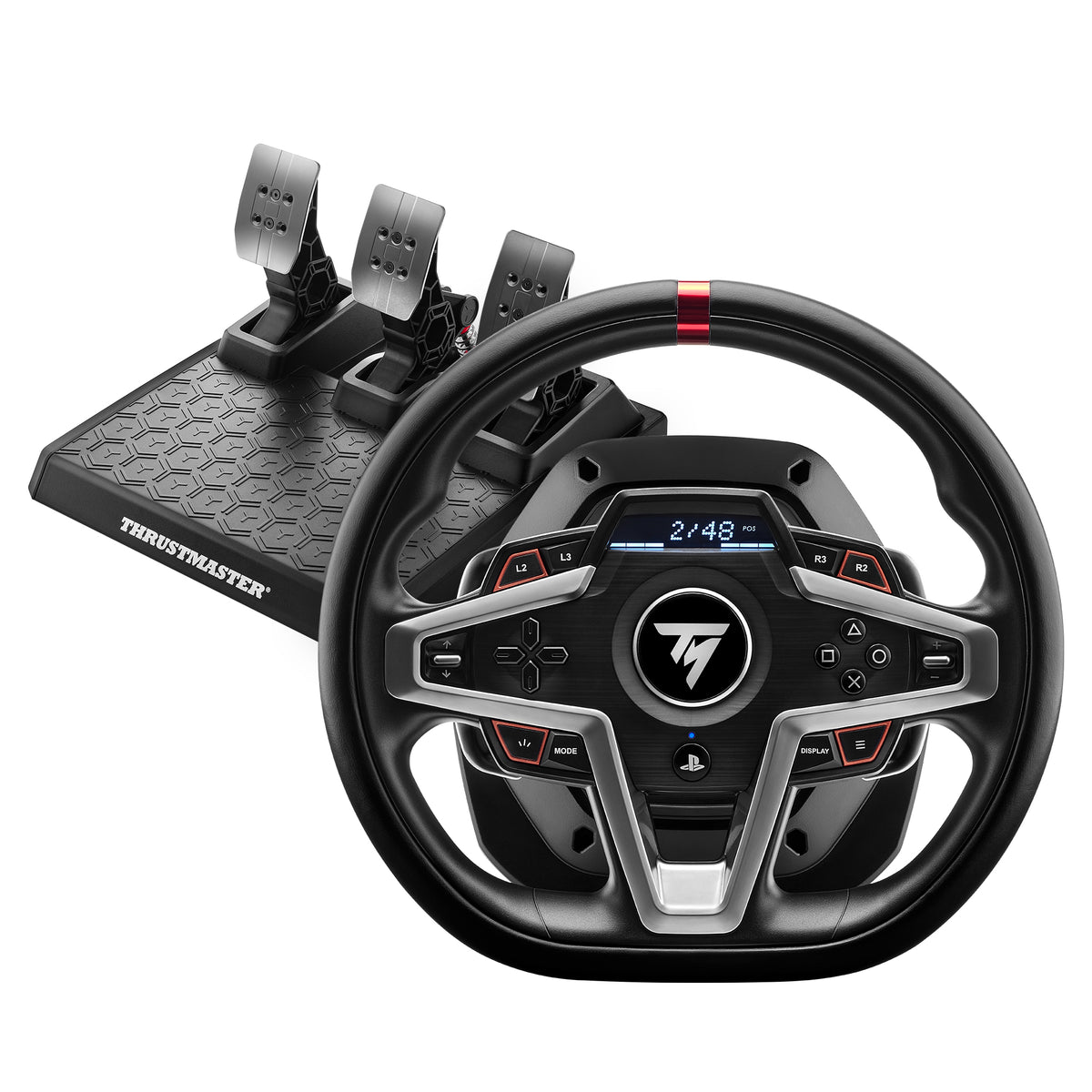 Thrustmaster T248 Black USB Steering wheel + Pedals PC, PlayStation 4, PlayStation 5 (4160783)