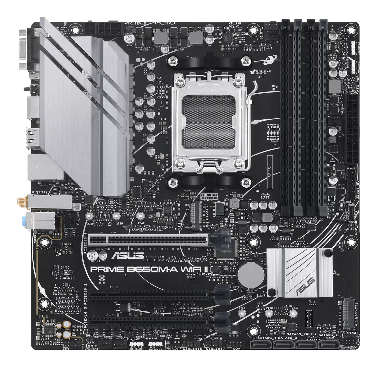 ASUS PRIME B650M-A WIFI II AMD B650 Socket AM5 micro ATX (90MB1EG0-M0EAY0)