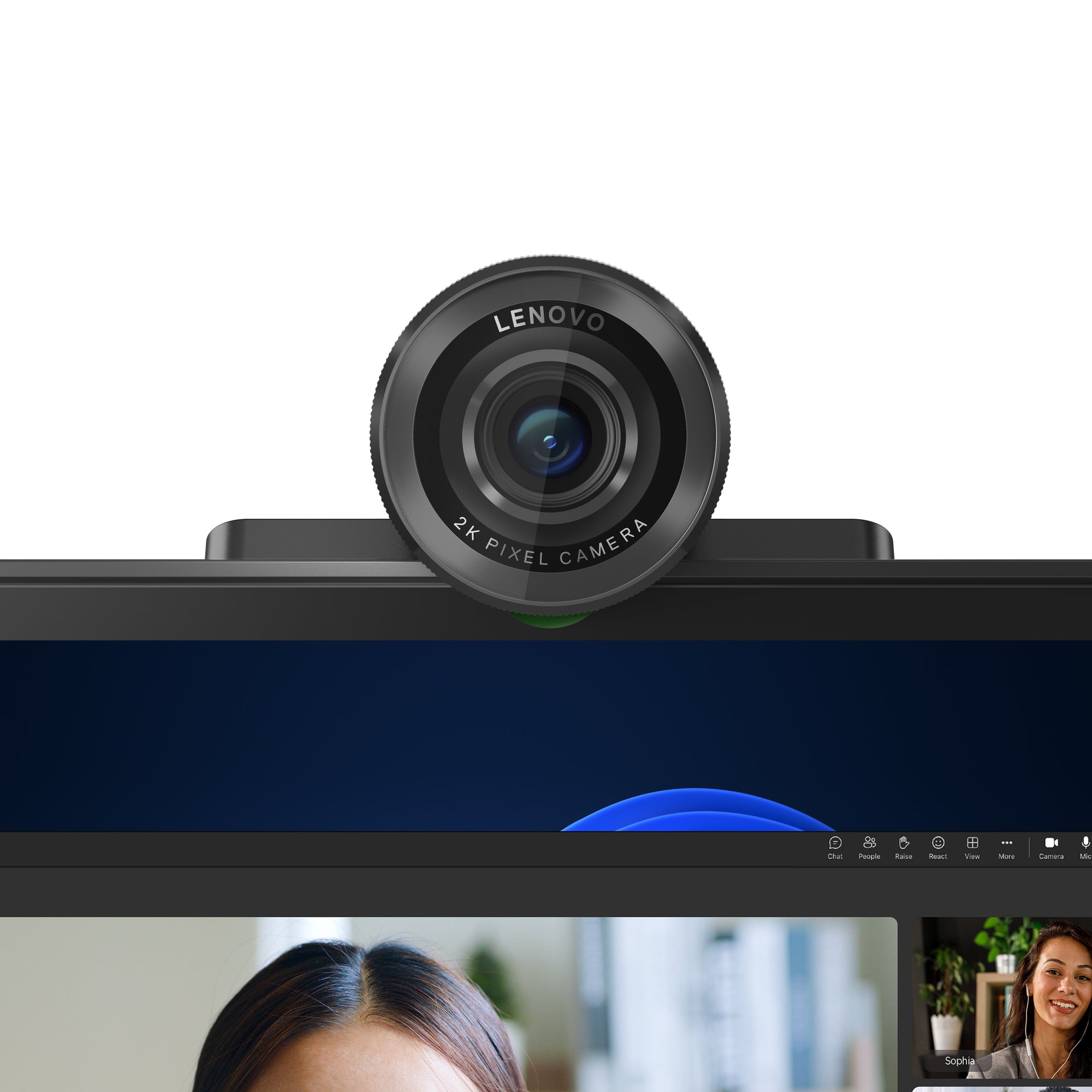 Lenovo 4XC1Q25245 webcam 4 MP 1920 x 1080 pixels USB-C Black