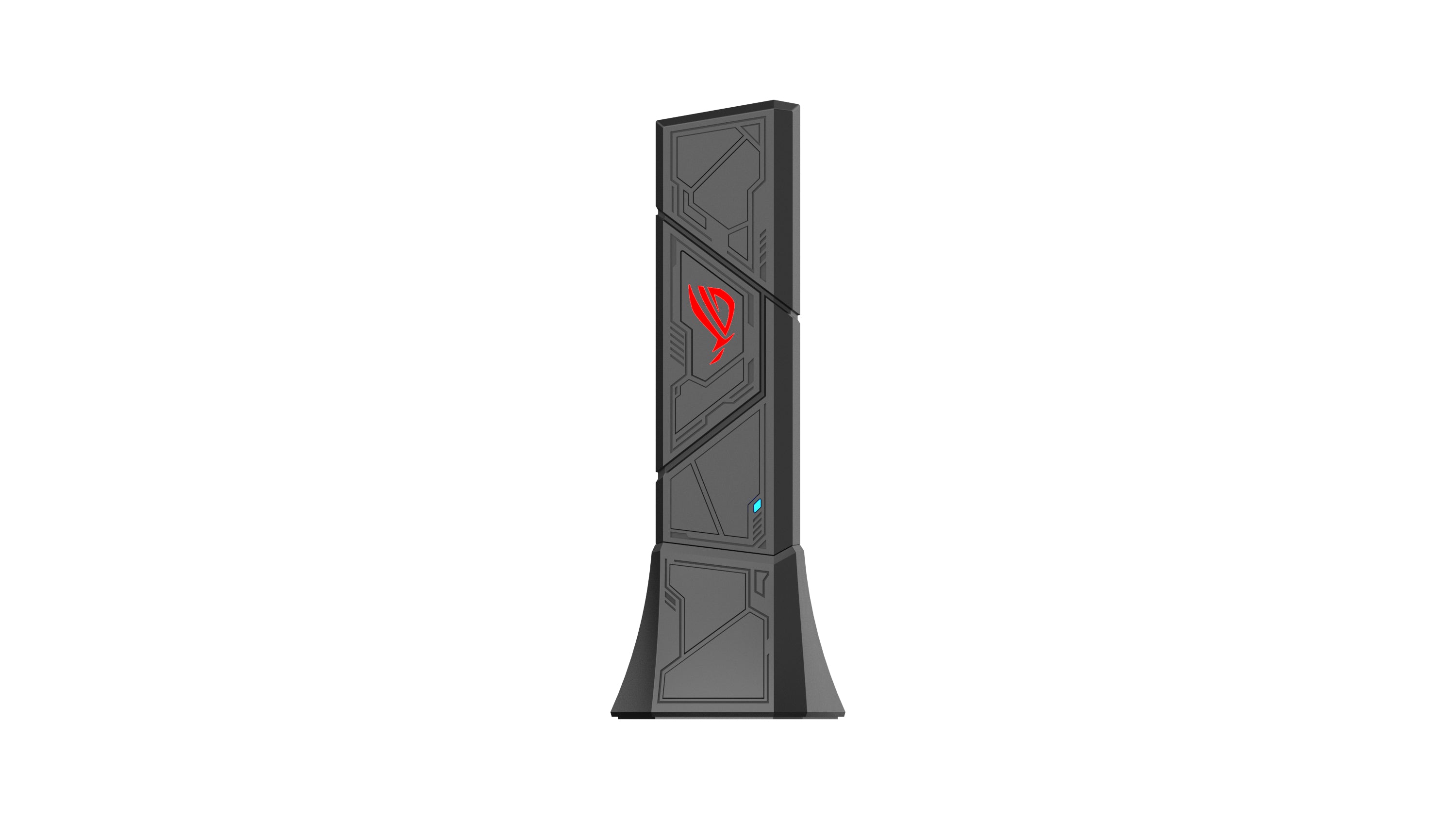 ASUS ROG USB-BE92 Wifi 7 BE6500 Tri-Band USB Adapter WLAN 6500 Mbit/s (90IG09I0-MO0B00)