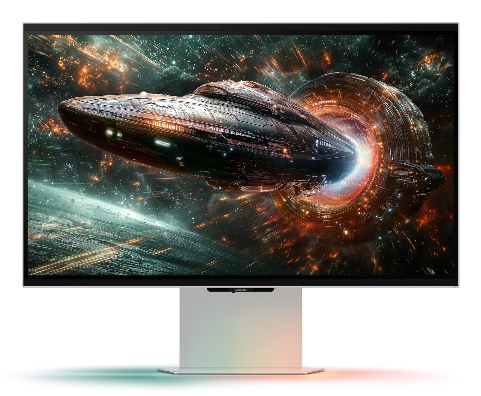 Samsung S27FG902XU computer monitor 68.6 cm (27") 3840 x 2160 pixels 4K Ultra HD LED Silver (LS27FG902XUXEN)