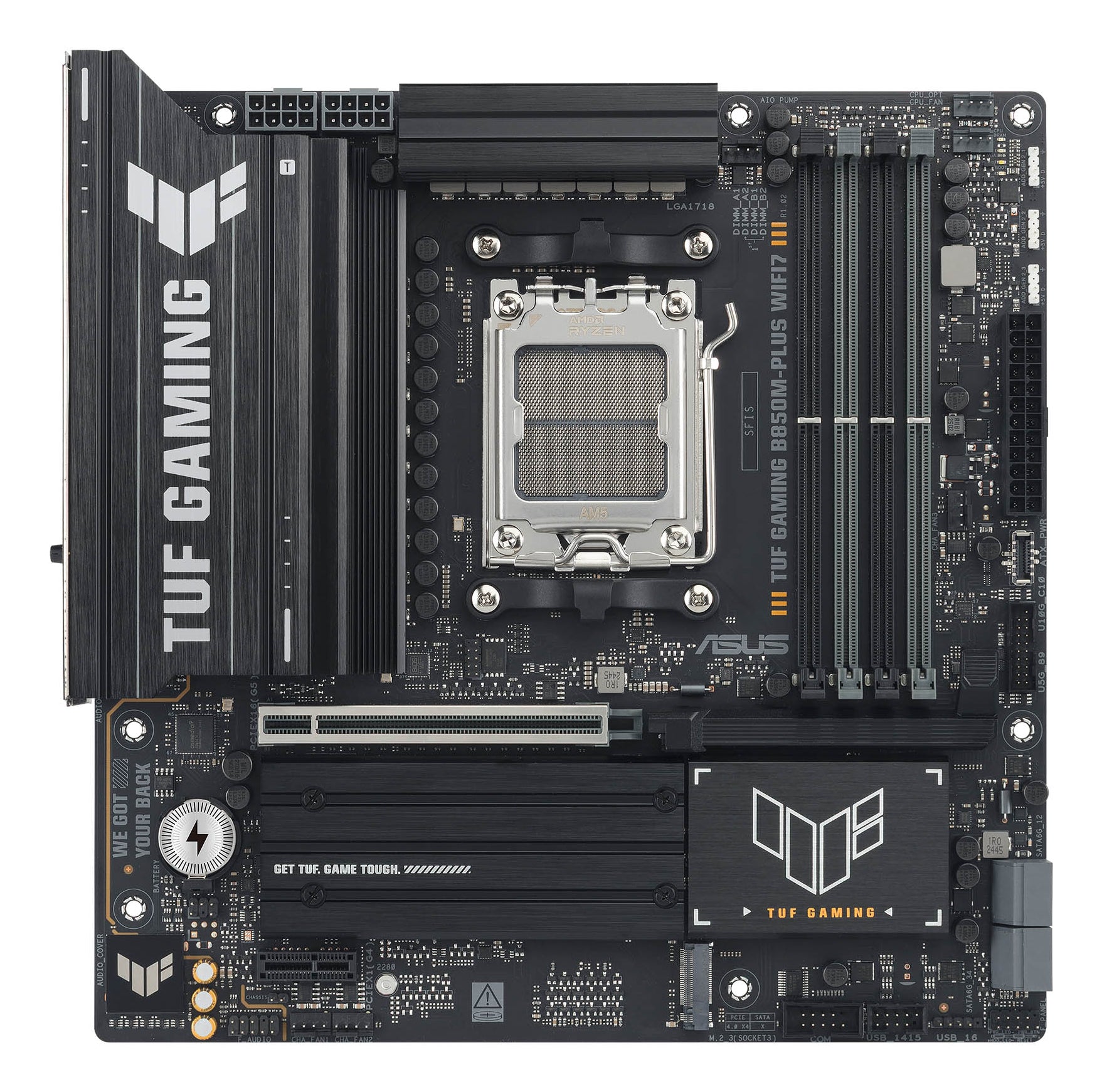 ASUS TUF GAMING B850M-PLUS WIFI7 AMD B850 Socket AM5 micro ATX (90MB1MU0-M0EAY0)