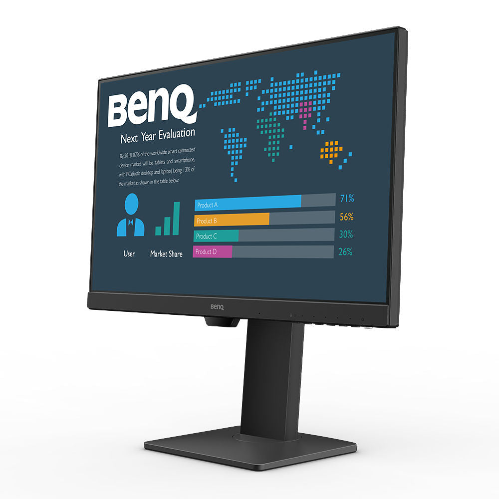 BenQ BL2486TC computer monitor 60.5 cm (23.8") 1920 x 1080 pixels Full HD Black (9H.LMMLB.QBE)