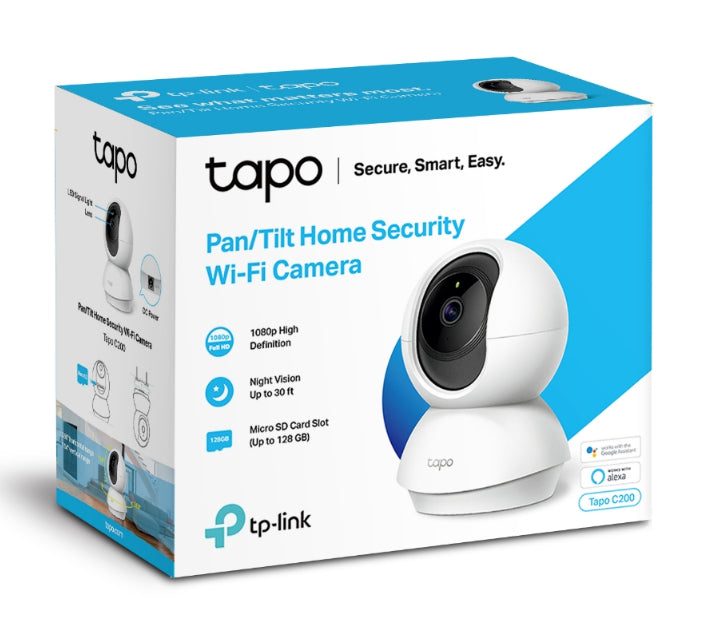 TP-Link Tapo Pan/Tilt Home Security WiFi Camera (TAPO C200)