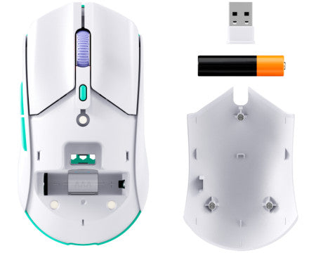 HyperX Pulsfire Haste 2 Core Wireless White