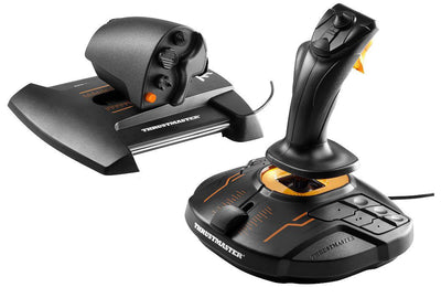 Thrustmaster T-16000M FCS Hotas Black, Orange USB Joystick Analogue / Digital PC (2960778)