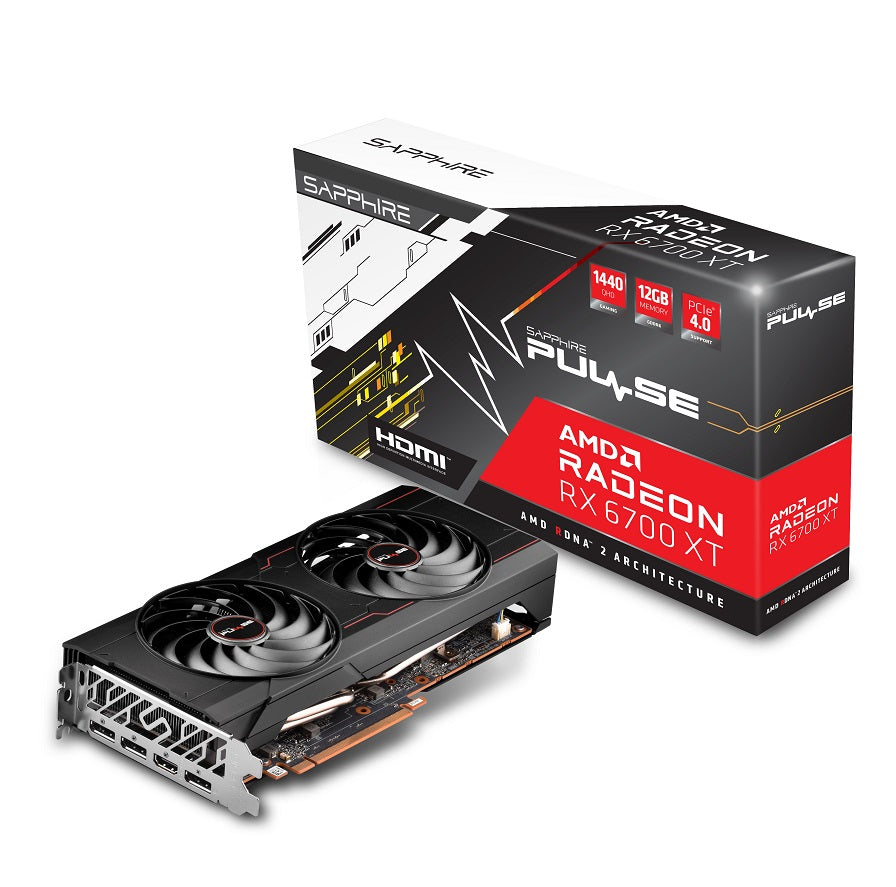 Sapphire VGA 12GB RX6700XT PULSE HDMI/3xDP SAPPHIRE PULSE AMD RADEON RX 6700 XT GAMING 12GB