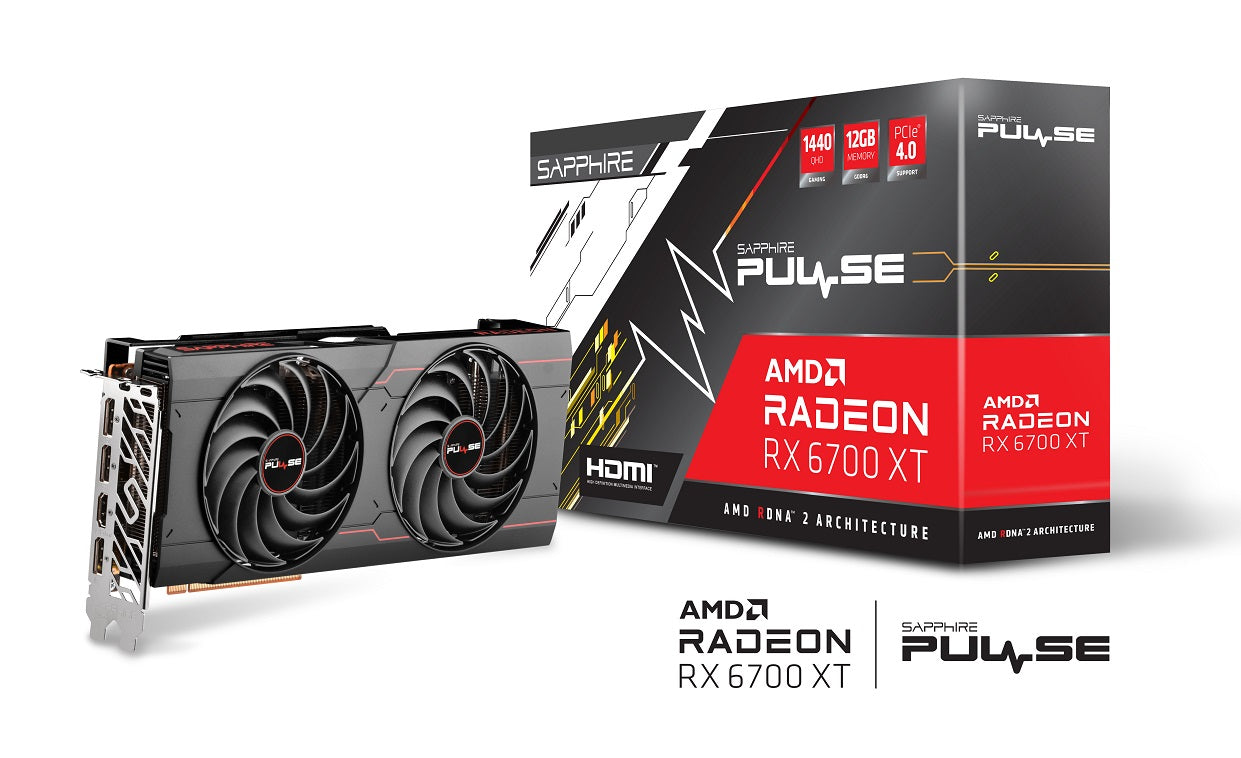 Sapphire VGA 12GB RX6700XT PULSE HDMI/3xDP SAPPHIRE PULSE AMD RADEON RX 6700 XT GAMING 12GB