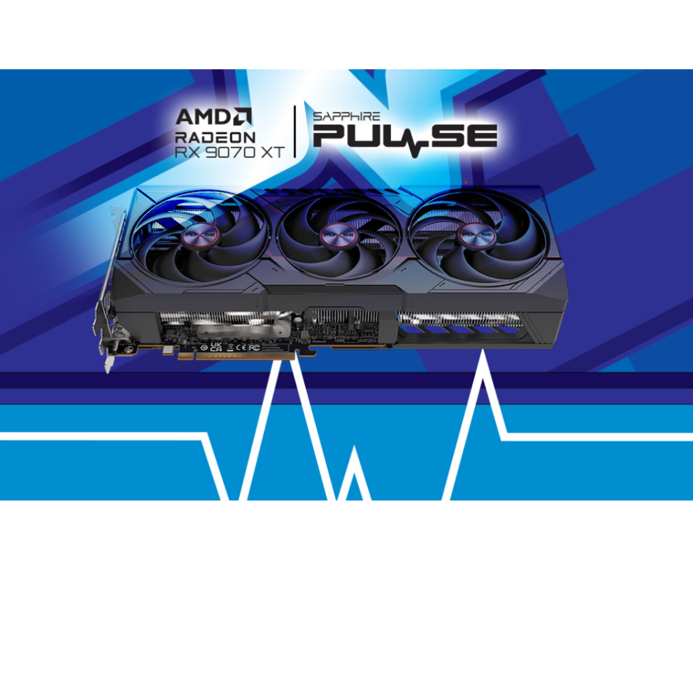 Sapphire RX 9070 XT PULSE GAMING 16GB