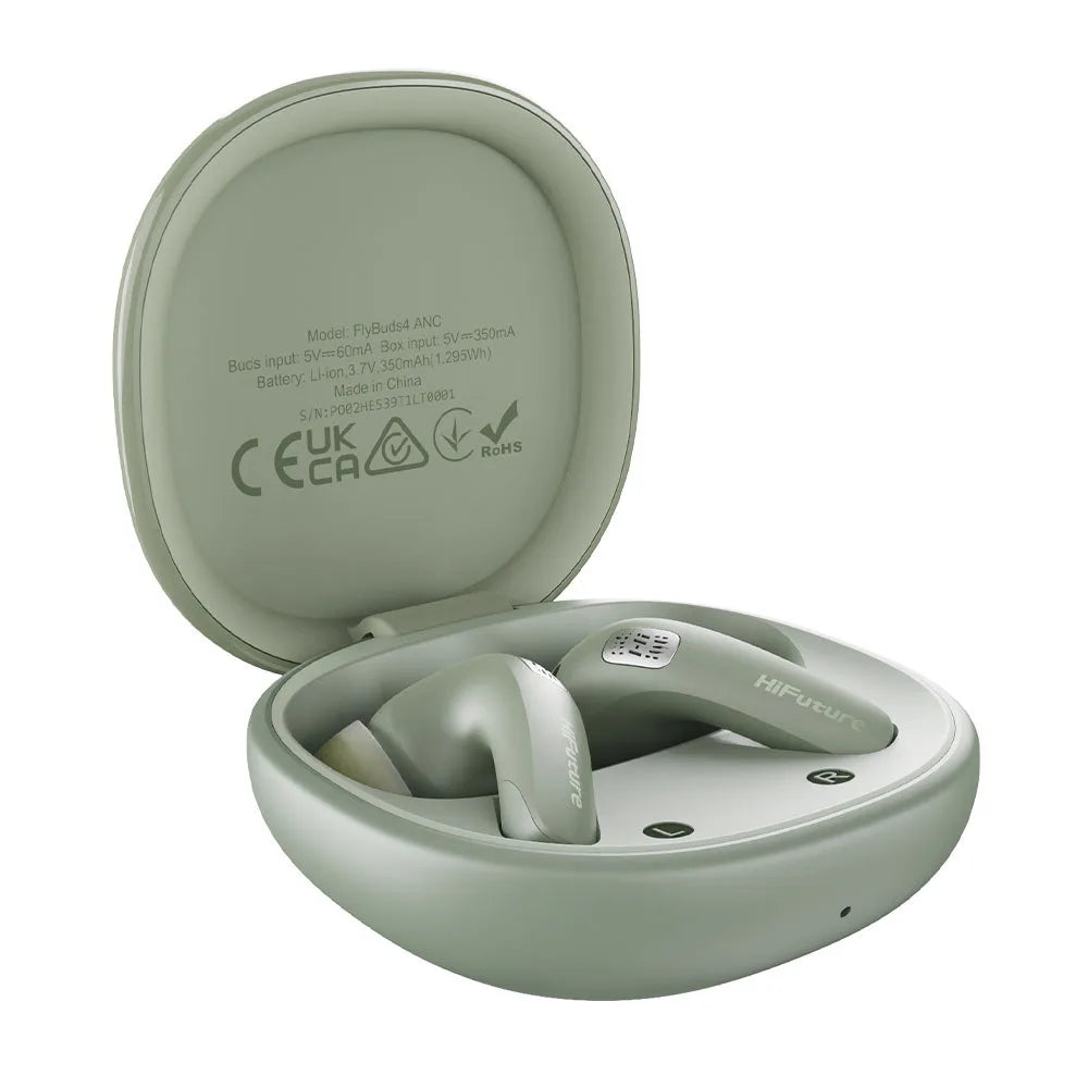 Slušalice TWS HiFuture FlyBuds4 Al (matcha green)