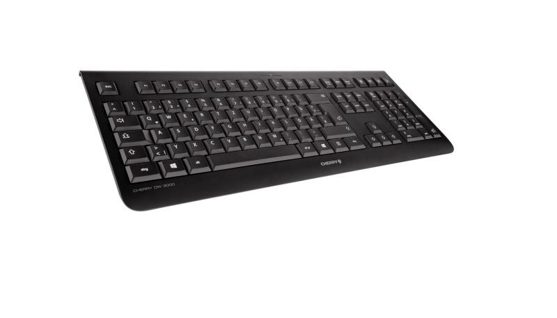 CHERRY DW 3000 keyboard Mouse included Universal RF Wireless QWERTY US English Black (JD-0710EU-2)