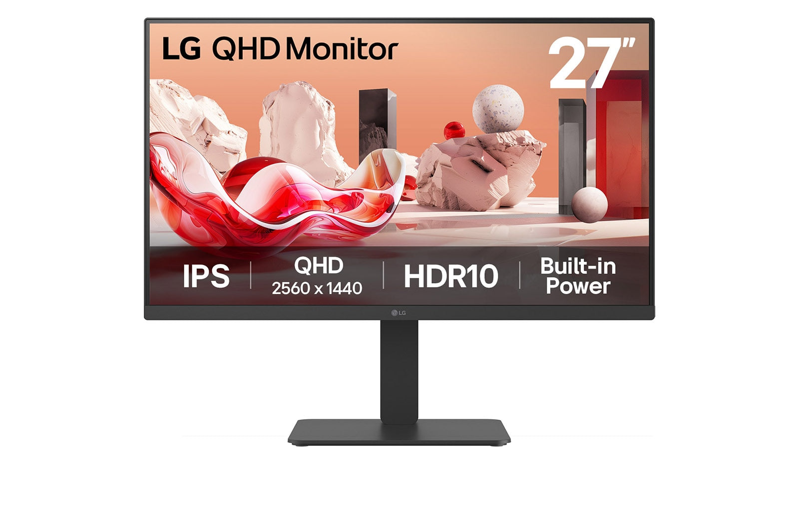 LG 27BA54QB-B computer monitor 68.6 cm (27") 2560 x 1440 pixels Quad HD LCD Black (27BA54QB-B.AEU)