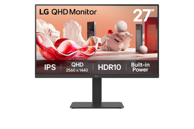LG 27BA54QB-B computer monitor 68.6 cm (27") 2560 x 1440 pixels Quad HD LCD Black (27BA54QB-B.AEU)