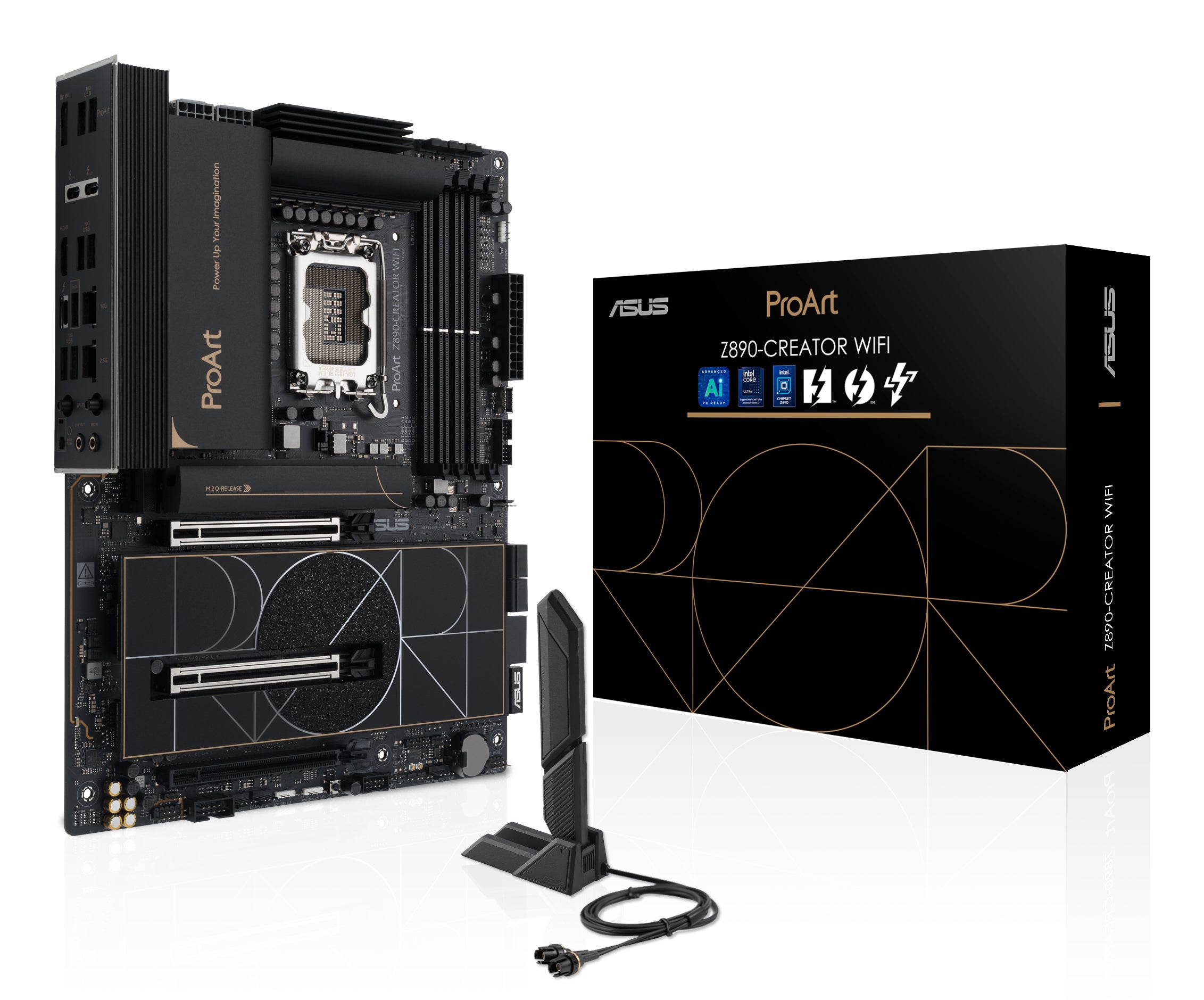 ASUS PROART Z890-CREATOR WIFI Intel Z890 LGA 1851 (Socket V1) ATX (90MB1JD0-M0EAY0)