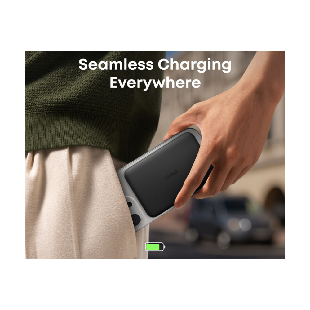 ANKER Nano 5000mAh, 20W, Power Bank crni