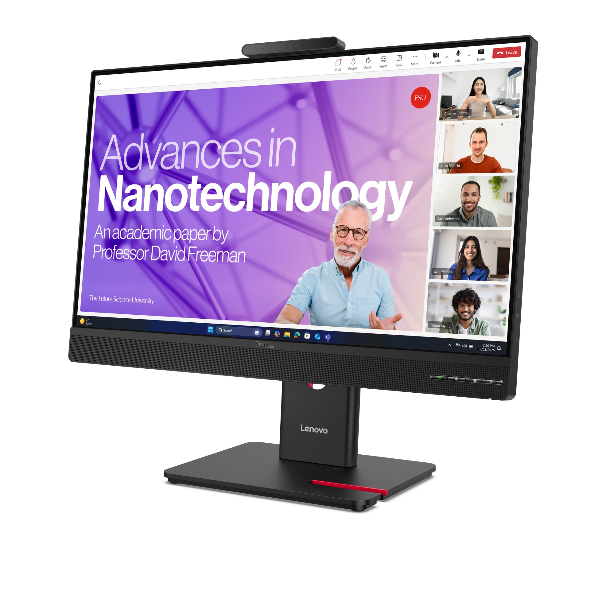 Lenovo ThinkVision T27QD-4v Monitor (64B8UAT1EU)