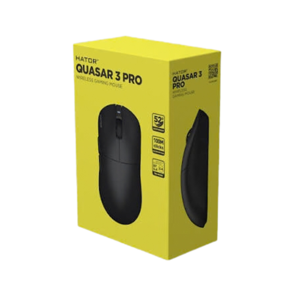 HATOR Quasar 3 Pro Wireless Black