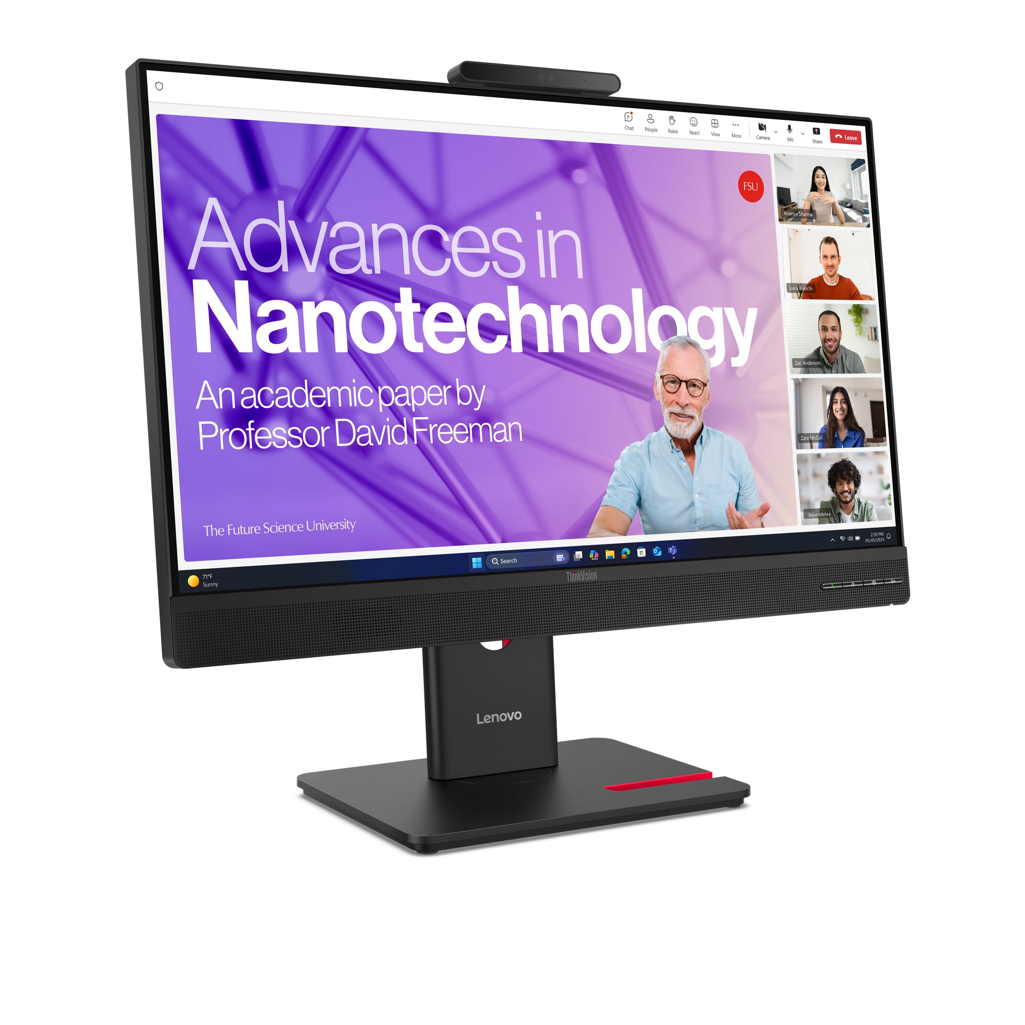 Lenovo ThinkVision T27QD-4v Monitor (64B8UAT1EU)
