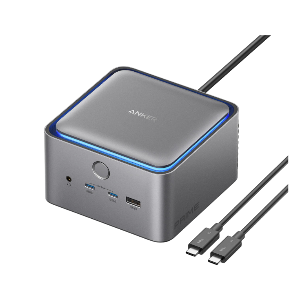 ANKER Prime Thunderbolt 5 Docking Stanica 140W, 14u1, siva