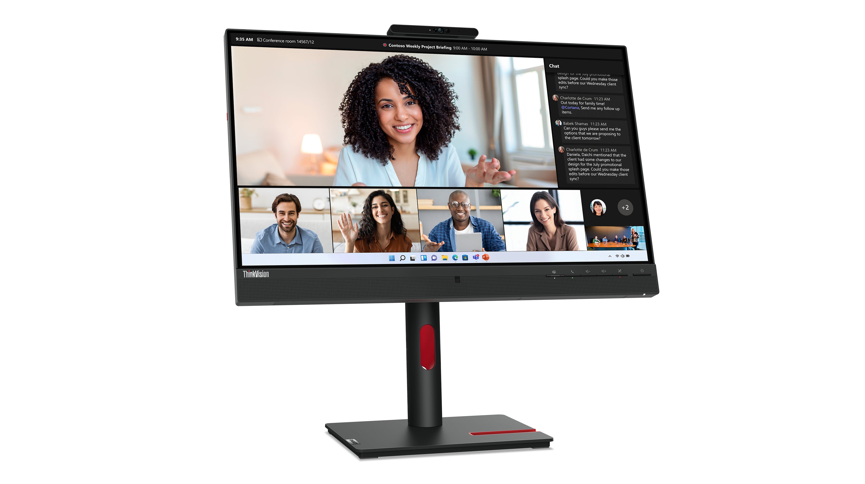 Lenovo ThinkVision T24mv-30 Monitor (63D7UAT3EU)