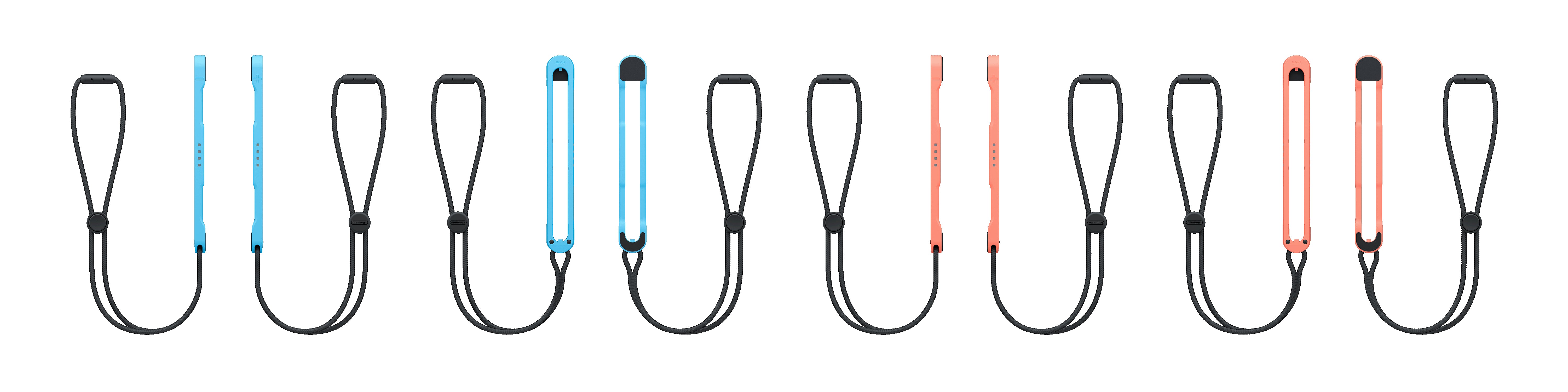 Nintendo Joy-Con 2 Straps (set of 2) Light Blue / Light Red (10015103)