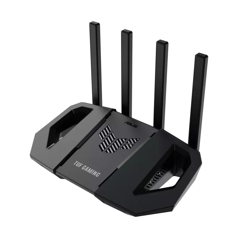 ASUS TUF-BE3600 wireless router Gigabit Ethernet Dual-band (2.4 GHz / 5 GHz) Black (90IG0900-MO9C00)