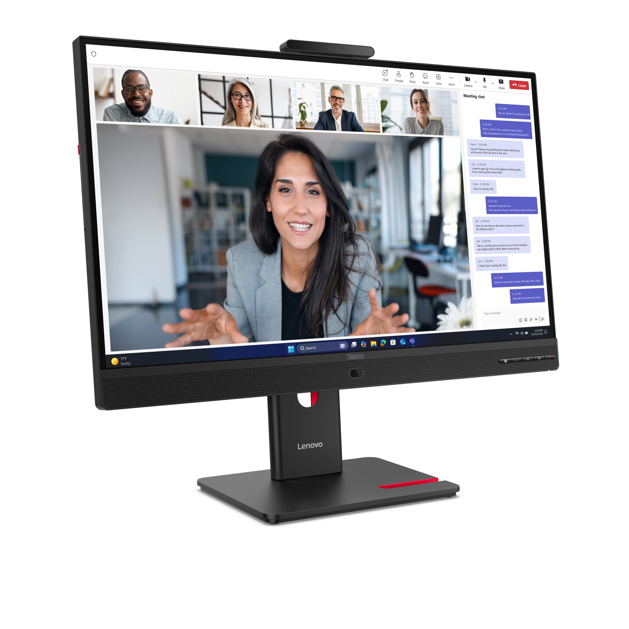 Lenovo ThinkVision T24-4v Monitor (64B6MAT1EU)