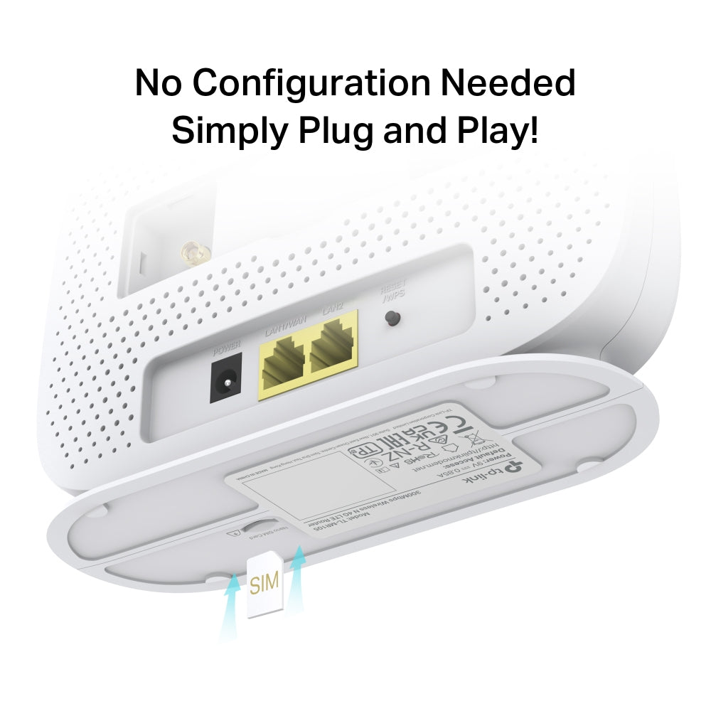 TP-Link 300 Mbps Wireless N 4G LTE Router (TL-MR105)