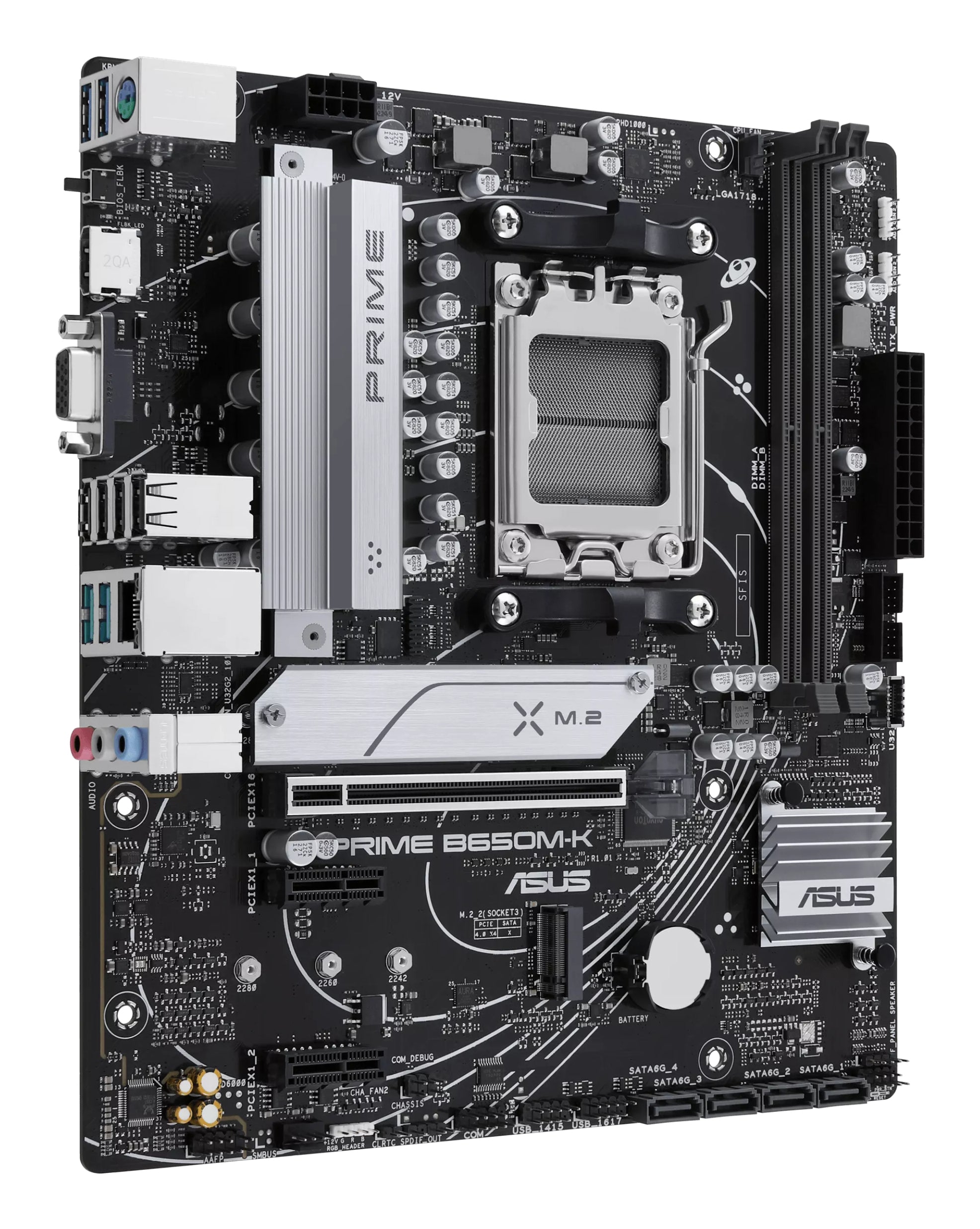 ASUS PRIME B650M-K AMD B650 Socket AM5 micro ATX (90MB1F60-M0EAY0)