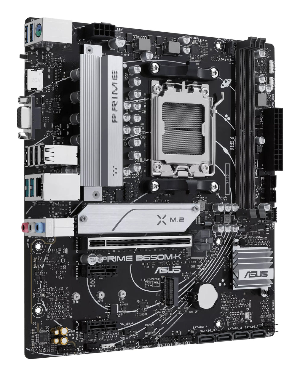 ASUS PRIME B650M-K AMD B650 Socket AM5 micro ATX (90MB1F60-M0EAY0)