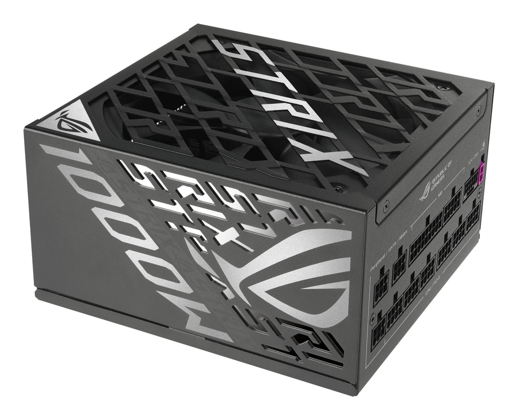ASUS ROG STRIX-1000P-GAMING power supply unit 1000 W 20+4 pin ATX ATX Black, Silver (90YE00W1-B0NA00)