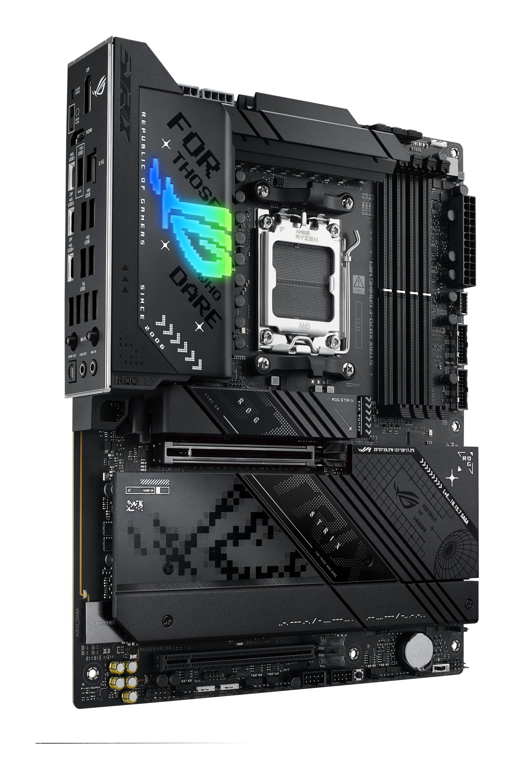 ASUS ROG STRIX X870-F GAMING WIFI AMD X870 Socket AM5 ATX (90MB1IV0-M0EAY0)
