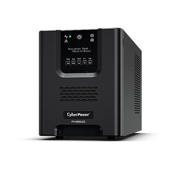 CyberPower PR1000ELCD uninterruptible power supply (UPS) Line-Interactive 1 kVA 900 W 8 AC outlet (s)