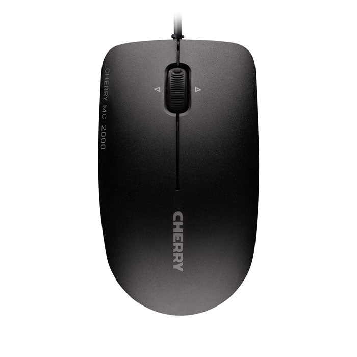 CHERRY MC 2000 Corded Mouse with Tilt Wheel, Black, USB (JM-0600-2)