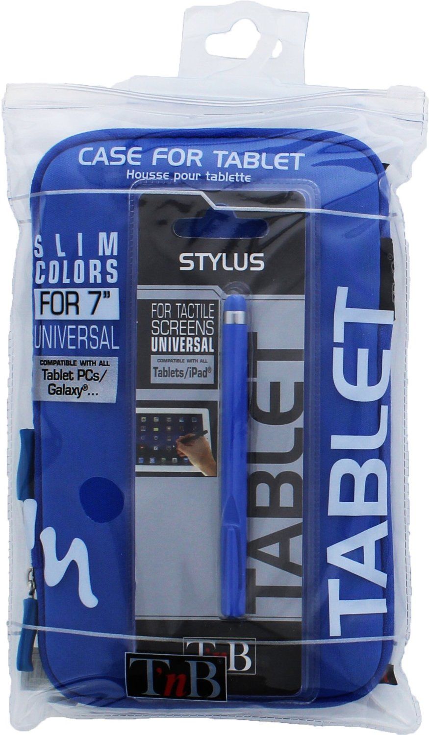 Tnb torbica za tablet 7" BUNSLBL7 + olovka za ekrane UTABSTYLBL