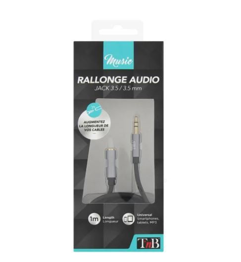 TNB CBJACK35M PRODUŽNI AUDIO KABL 3,5MM Muško/ženski
