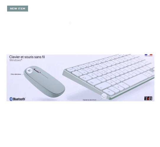 TNB KBCOLORBL SET Tastatura + MIŠ Serije "ICLICK" PLAVI
