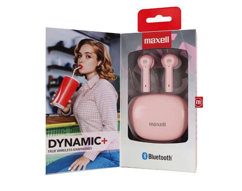 MAXELL MLA TWS DYNAMIC+ PINK Slušalice
