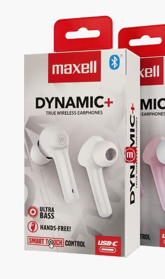 MAXELL MLA TWS DYNAMIC+ WHITE Slušalice