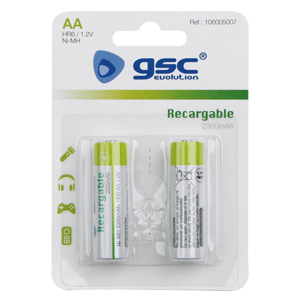 GSC PUNJIVA Baterija HR06 BLISTER AA 1,2V 2300mAh