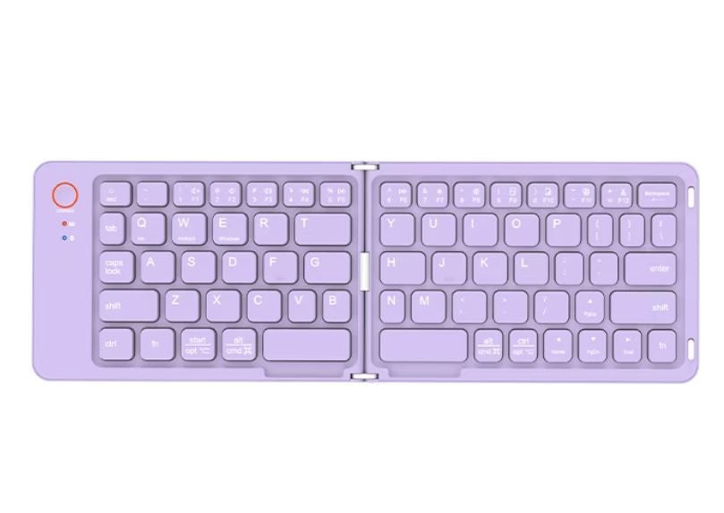 MEETION BTK001 SKLOPIVA, PUNJIVA BEŽ.Tastatura, LJUBIČASTA
