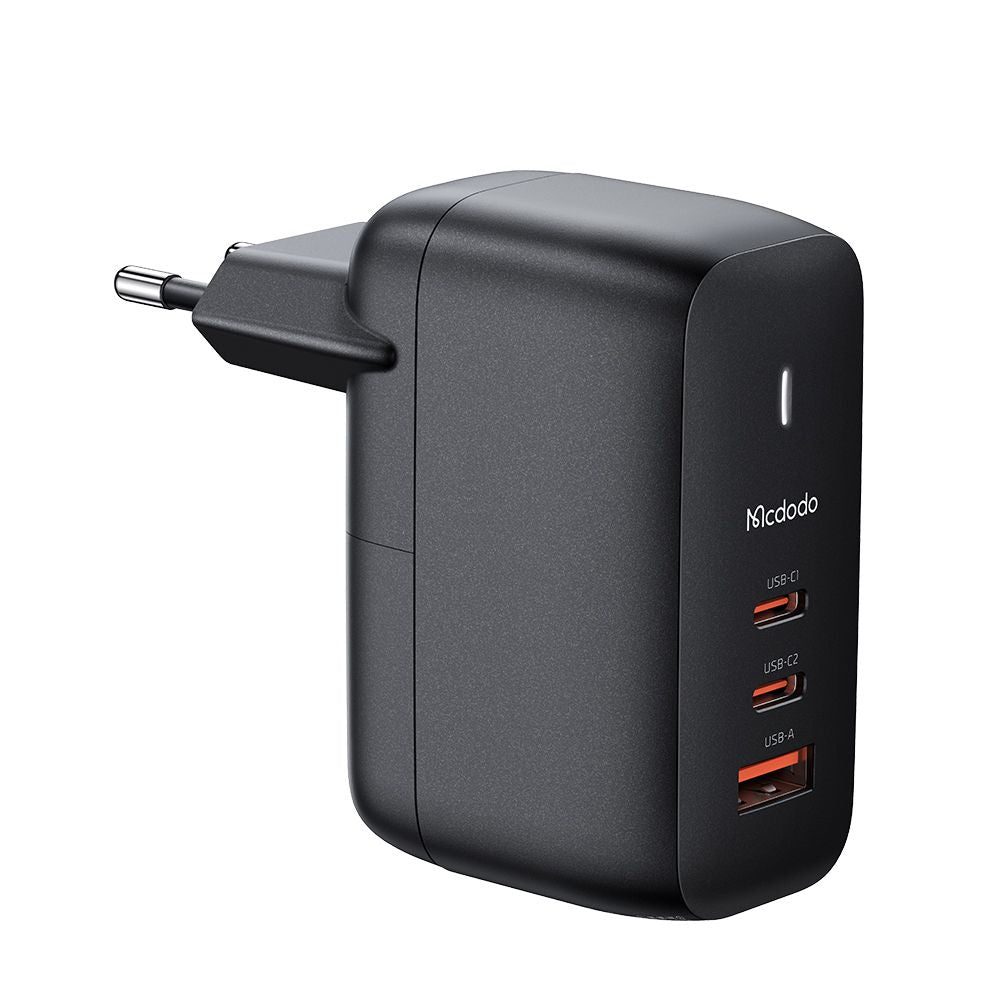 MCDODO CH-0291 ZIDNI Punjač 65W, DUAL TIP-C+USB-A KONEKTORI