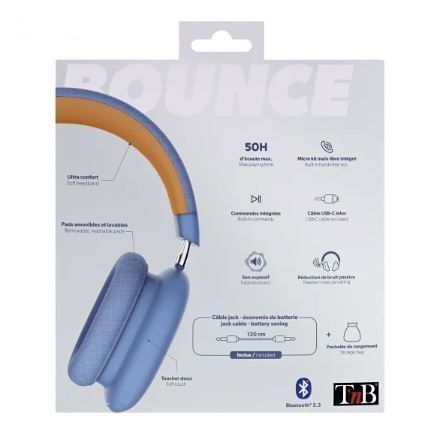 TNB CBBOUNCEBL BLUETOOTH 5.3 Slušalica, PLAVA