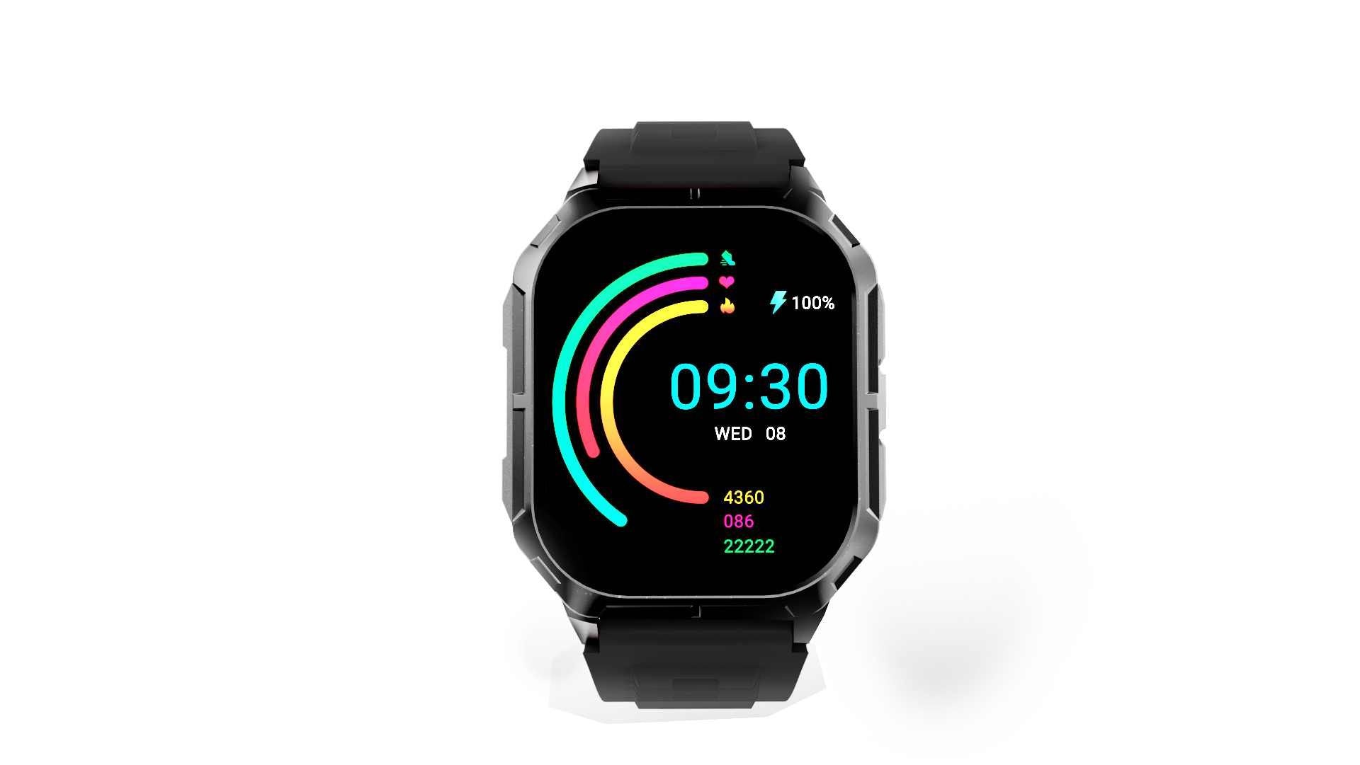 HiFuture FIT ULTRA3 CRNI Pametni sat